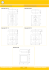 Rozměrové náčrty Rozměrové náčrty Dimensional layouts