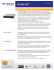 Unified Network Storage Data Sheet