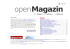 openMagazin 1/2009