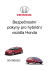 Bezpečnostní pokyny pro hybridní vozidla Honda
