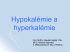 Hypokalémie a hyperkalémie