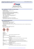 Bezpečnostní list Buffing Solution