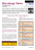 Mycology News - Mycology Research Laboratories