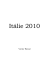 Itálie 2010