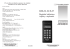 CL23A, CL24,CL25, CL26, CL27 - Czech Version