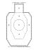 IDPA Target - 1/3 Scale