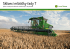 Sklízecí mlátičky John Deere řady T