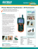 Pinless Moisture Psychrometer + IR Thermometer