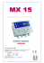 INSTALLATION AND OPERATING INSTRUCTIONS