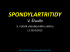 SPONDYLARTRITIDY