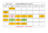 CLASSES TIMETABLE B1F, Václavská 6 since 1.7