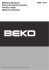 BEKO WMI 71241 User Manual Pdf