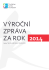 dokument ke stažení Výroční zpráva 2014 pdf