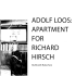 Adolf Loos: apartment for Richard Hirsch