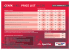 CENÍK v Kč / PRICE LIST in CZK