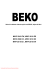 BEKO MWC 2010 EX Microwave User Guide Manual