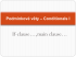 Podmínkové věty – conditionals I