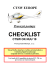 Checklist CTSW - AEROPrague.com