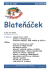 Č&iacute;slo 29, 2011 BLATEŇ&Aacute;ČEK